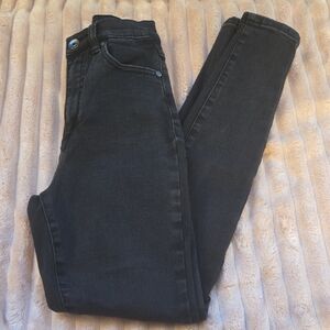 Tribal Women's Black Skinny Jeans